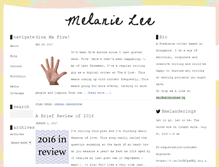 Tablet Screenshot of melanielee.sg